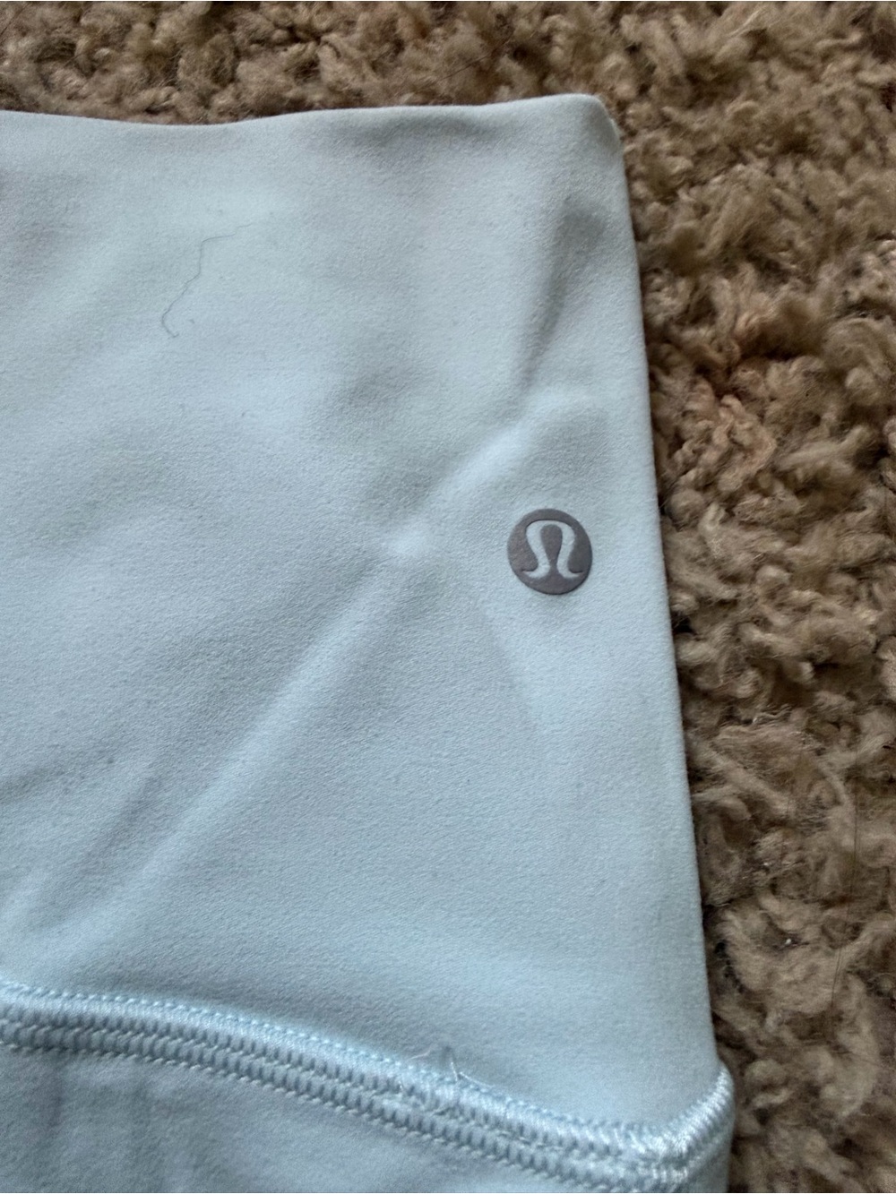 lululemon athletica Women's Light Blue High-Waist Wunder Under Leggings - Picture 3 of 5